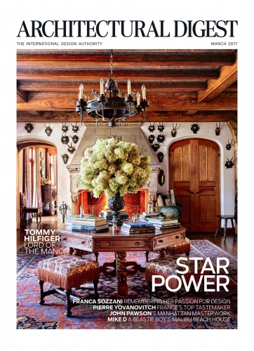 ARCHITECTURAL DIGEST March, 2017