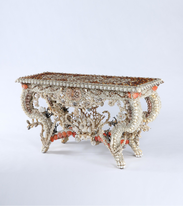Shellwork Side Table by J. Antony Redmile