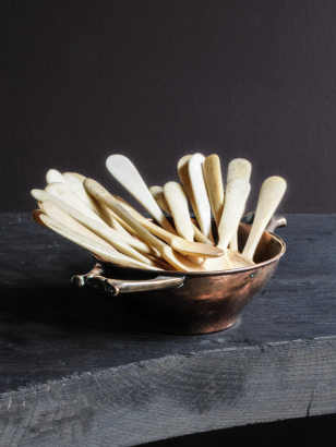 Collection of 18th Century Bone Spoons