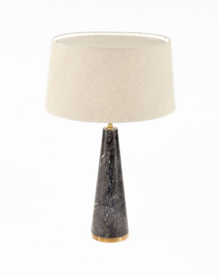 Limited Edition 'Once A Week' Limestone Cone Lamp