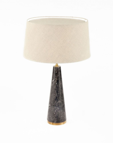 Limited Edition 'Once A Week' Limestone Cone Lamp