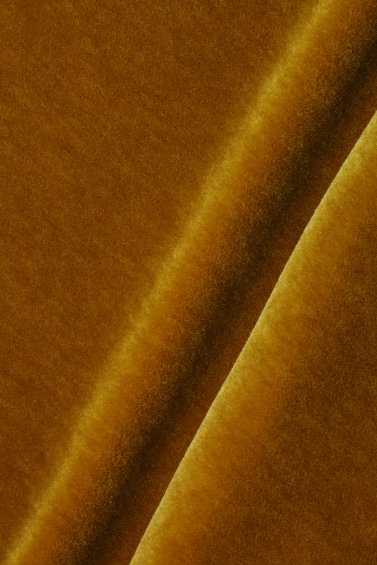Mohair Velvet in Gold