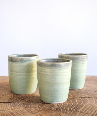 Ceramic Mug in Moss Green