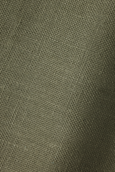 Heavy Weight Linen in Olive