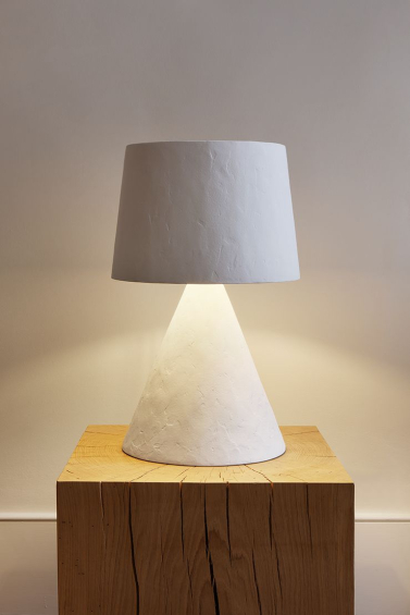Plaster Table Lamp 