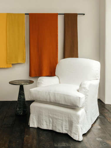 'Mummy' Armchair with Loose-Cover
