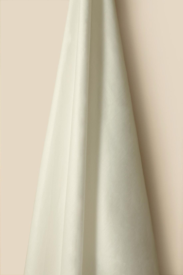 Light Weight Linen in Ivory (Double Width)