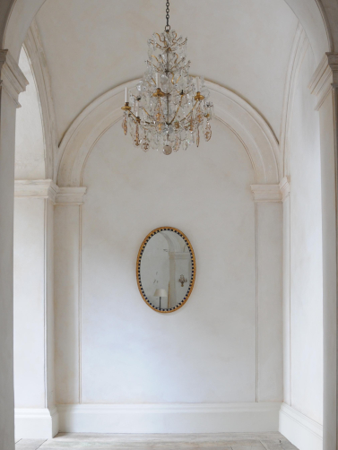 Rare George III Oval Mirror