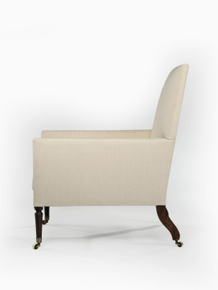 William IV Deep Library Armchair