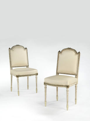 Pair of 19th Century French Salon Chairs