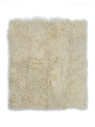 Long Hair Tibetan Lamb Rug