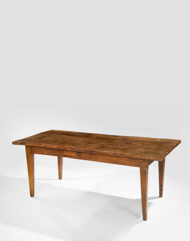 Early 19th Century Burr Elm Dining Table