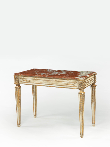 19th Century Italian Marble Topped Console Table