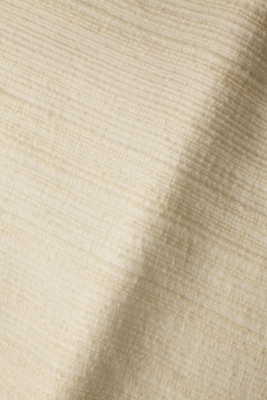 Sheer Linen Wool Blend in Cream Tea