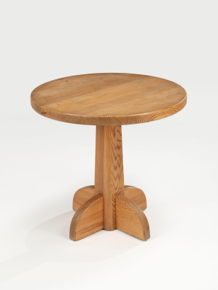 'Lovo' Stained Pine Side Table