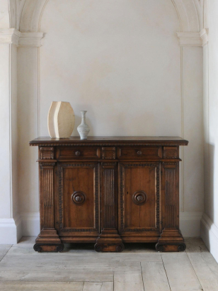 Large 18th Century Tuscan Walnut Credenza