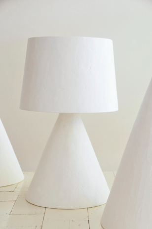 Plaster Table Lamp 