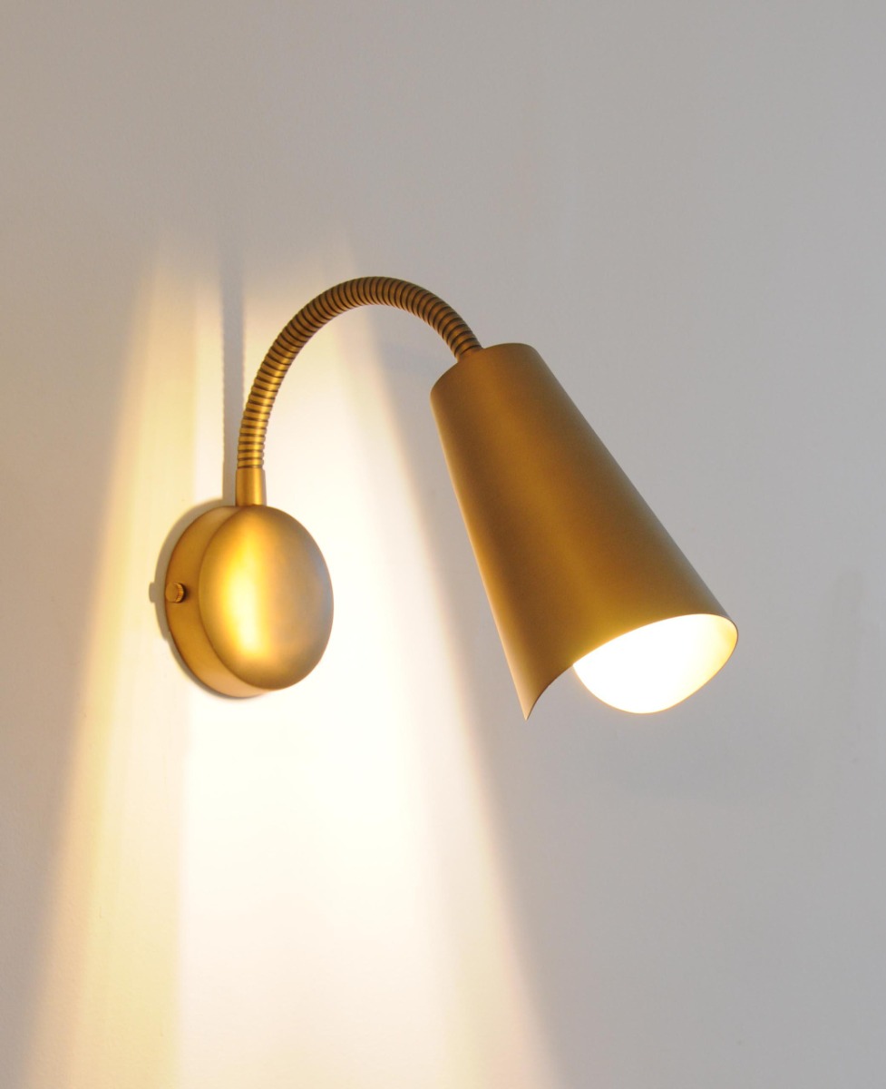 GOOSENECK WALL LAMP